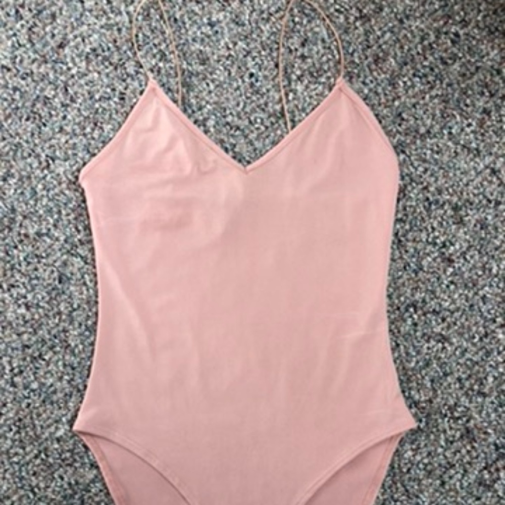 Light pink/ Cream bodysuit